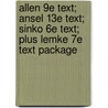 Allen 9e Text; Ansel 13e Text; Sinko 6e Text; Plus Lemke 7e Text Package door Lippincott Williams