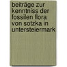 Beiträge zur Kenntniss der fossilen Flora von Sotzka in Untersteiermark door Ettingshausen