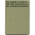 Das negative Verdienst des alten Testaments un die Unsterblichkeitslehre