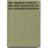Das negative Verdienst des alten Testaments un die Unsterblichkeitslehre by Engelbert Hermann