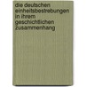 Die deutschen Einheitsbestrebungen in ihrem geschichtlichen Zusammenhang by Klupfel