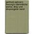 Gotthold Ephraim Lessing's Sämmtliche Werke, drey und dreyssigster Band