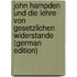 John Hampden Und Die Lehre Von Gesetzlichen Widerstande (German Edition)