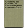 Kurzfassung des Eurocode 2 für Stahlbetontragwerke im üblichen Hochbau door Frank Fingerloos