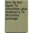 Lynn 3e Text; Taylor 7e Checklists; Plus Stedman's 7e Dictionary Package