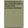 Nitrateintrag durch die Landwirtschaft in Österreichs Porengrundwässer by Katharina Hollinger