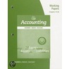 Working Papers, Chapter 14-26 for Warren/Reeve/Duchac's Accounting, 25th door James M. Reeve