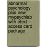Abnormal Psychology Plus New MyPsychLab with Etext -- Access Card Package door Deborah C. Beidel