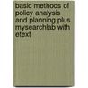 Basic Methods of Policy Analysis and Planning Plus MySearchLab with Etext door David Sawicki