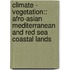 Climate - Vegetation:: Afro-Asian Mediterranean and Red Sea Coastal Lands
