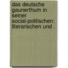 Das deutsche Gaunerthum in seiner Social-politischen: Literarischen und . door Christian Benedict Avé-Lallemant Friedrich