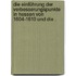 Die Einführung der Verbesserungspunkte in Hessen von 1604-1610 und die .