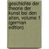Geschichte Der Theorie Der Kunst Bei Den Alten, Volume 1 (German Edition)