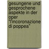 Gesungene und gesprochene Aspekte in der Oper "L'incoronazione di Poppea" by Sophie Houriez