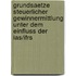 Grundsaetze Steuerlicher Gewinnermittlung Unter Dem Einfluss Der Ias/ifrs