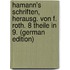Hamann's Schriften, Herausg. Von F. Roth. 8 Theile In 9. (German Edition)