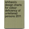 Ishihara's Design Charts for Colour Deficiency of Unlettered Persons 2011 door Ishihara
