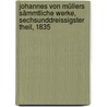 Johannes von Müllers sämmtliche Werke, Sechsunddreissigster Theil, 1835 door Johannes Von Muller