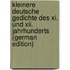 Kleinere Deutsche Gedichte Des Xi. Und Xii. Jahrhunderts (german Edition)