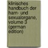 Klinisches Handbuch Der Harn- Und Sexualorgane, Volume 3 (German Edition)