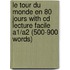 Le Tour Du Monde En 80 Jours With Cd Lecture Facile A1/a2 (500-900 Words)