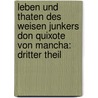 Leben und Thaten des Weisen Junkers Don Quixote von Mancha: dritter Theil door Miguel de Cervantes Saavedra