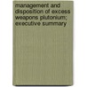 Management and Disposition of Excess Weapons Plutonium; Executive Summary door National Academy of Sciences Control