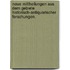 Neue Mittheilungen aus dem Gebiete historisch-antiquarischer Forschungen.