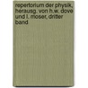 Repertorium der Physik, herausg. von H.W. Dove und L. Moser, Dritter Band by Repertorium
