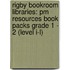 Rigby Bookroom Libraries: Pm Resources Book Packs Grade 1 - 2 (level I-l)