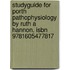 Studyguide For Porth Pathophysiology By Ruth A Hannon, Isbn 9781605477817