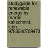 Studyguide For Renewable Energy By Martin Kaltschmitt, Isbn 9783540709473 door Cram101 Textbook Reviews