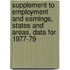 Supplement to Employment and Earnings, States and Areas, Data for 1977-79