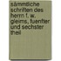 Sämmtliche Schriften Des Herrn F. W. Gleims, fuenfter und sechster Theil