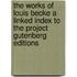 The Works Of Louis Becke A Linked Index to the Project Gutenberg Editions