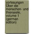 Vorlesungen Über Die Menschen- Und Thierseele, Volume 1 (German Edition)