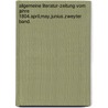 Allgemeine Literatur-Zeitung vom jahre 1804.April,May,Junius.Zweyter Band. by Morris Halle