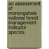 An Assessment of Monongahela National Forest Management Indicator Species.