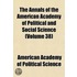 Annals Of The American Academy Of Political And Social Science (Volume 38)