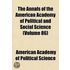 Annals of the American Academy of Political and Social Science (Volume 86)