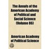 Annals of the American Academy of Political and Social Science (Volume 86)
