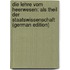 Die Lehre Vom Heerwesen: Als Theil Der Staatswissenschaft (German Edition)