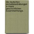 Die deutschen Einheitsbestrebungen in ihrem geschichtlichen Zusammenhange.