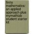 Finite Mathematics: An Applied Approach Plus Mymathlab Student Starter Kit
