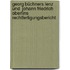 Georg Büchners Lenz und  Johann Friedrich Oberlins Rechtfertigungsbericht