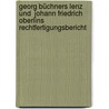 Georg Büchners Lenz und  Johann Friedrich Oberlins Rechtfertigungsbericht door Iwa Juschak