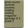 Great Source Summer Success Reading: Reading Magazine Package of 5 Grade 2 door Michael F. Opitz