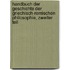 Handbuch der Geschichte der Griechisch-Romischen Philosophie, Zweiter Teil