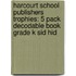 Harcourt School Publishers Trophies: 5 Pack Decodable Book Grade K Sid Hid