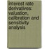 Interest Rate Derivatives: Valuation, Calibration and Sensitivity Analysis